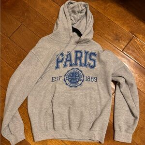 Gildan Gray Paris Hoodie from Paris, France 🇫🇷